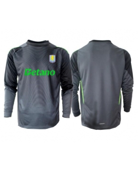 Aston Villa Portiere Maglia Gara Casa Repliche 2025-26 Maniche Lunghe